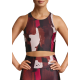 Casall Paint Printed Crop Top, Çok Renkli