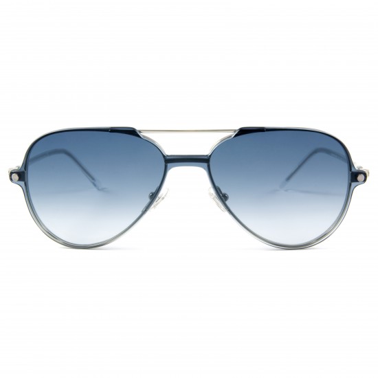 Snob Milano Italian Stallon Gümüş Lacivert Unisex Optik / Güneş Gözlüğü