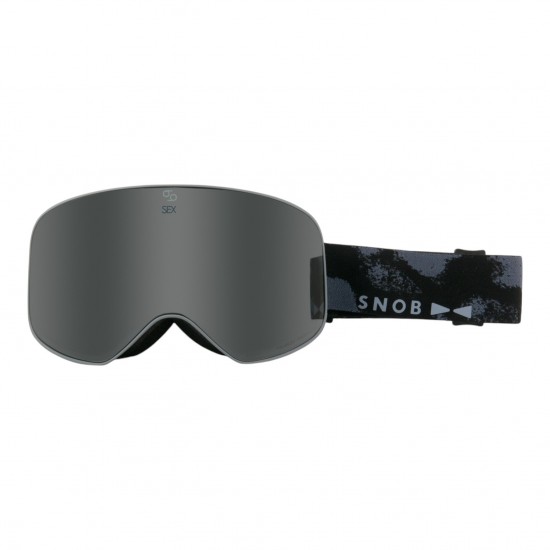 Snob Milano Sex Black Unisex Photocromic Ski Goggles