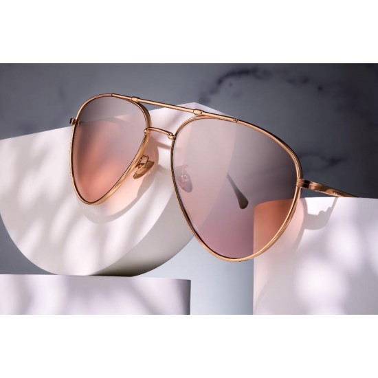 Vysen The Sam 24 K Rose Gold Unisex Güneş Gözlüğü