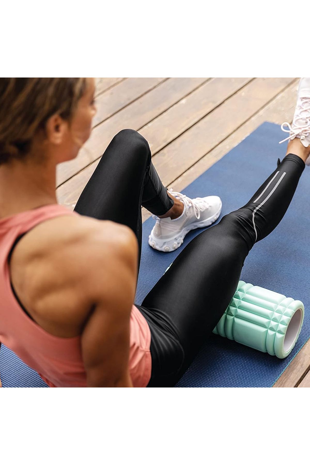 The Grid 1.0 Foam Roller Mint Yoga Masaj Rulosu - Görsel 7