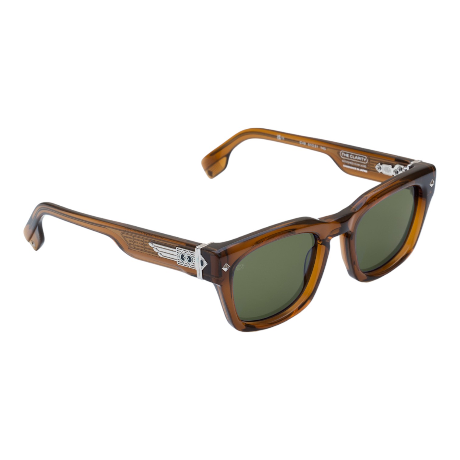 Unique Design Milano Clarity 22k Kahverengi Unisex Güneş Gözlüğü - Görsel 2