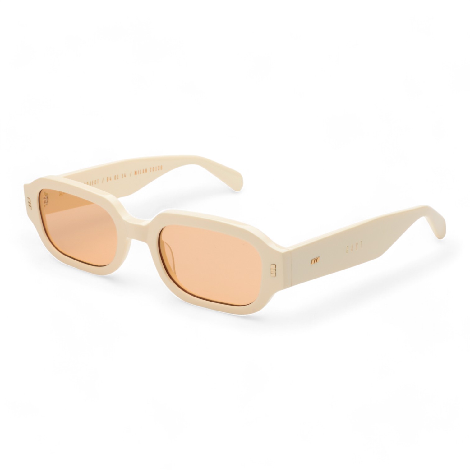 Gast  Dear Friday Eggshell Beyaz Unisex Güneş Gözlüğü - Görsel 3