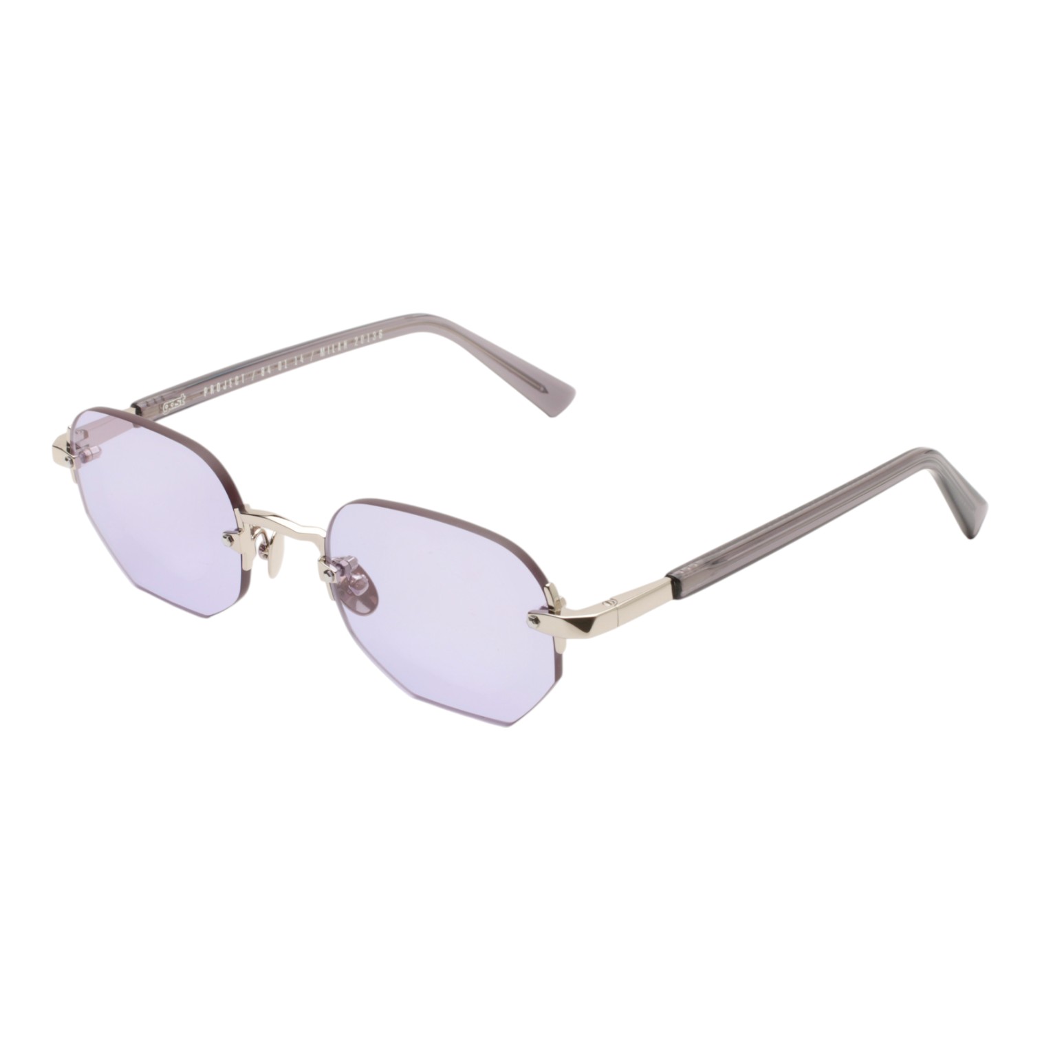Gast Moonstone Gümüş Mor Unisex Güneş Gözlüğü - Görsel 2