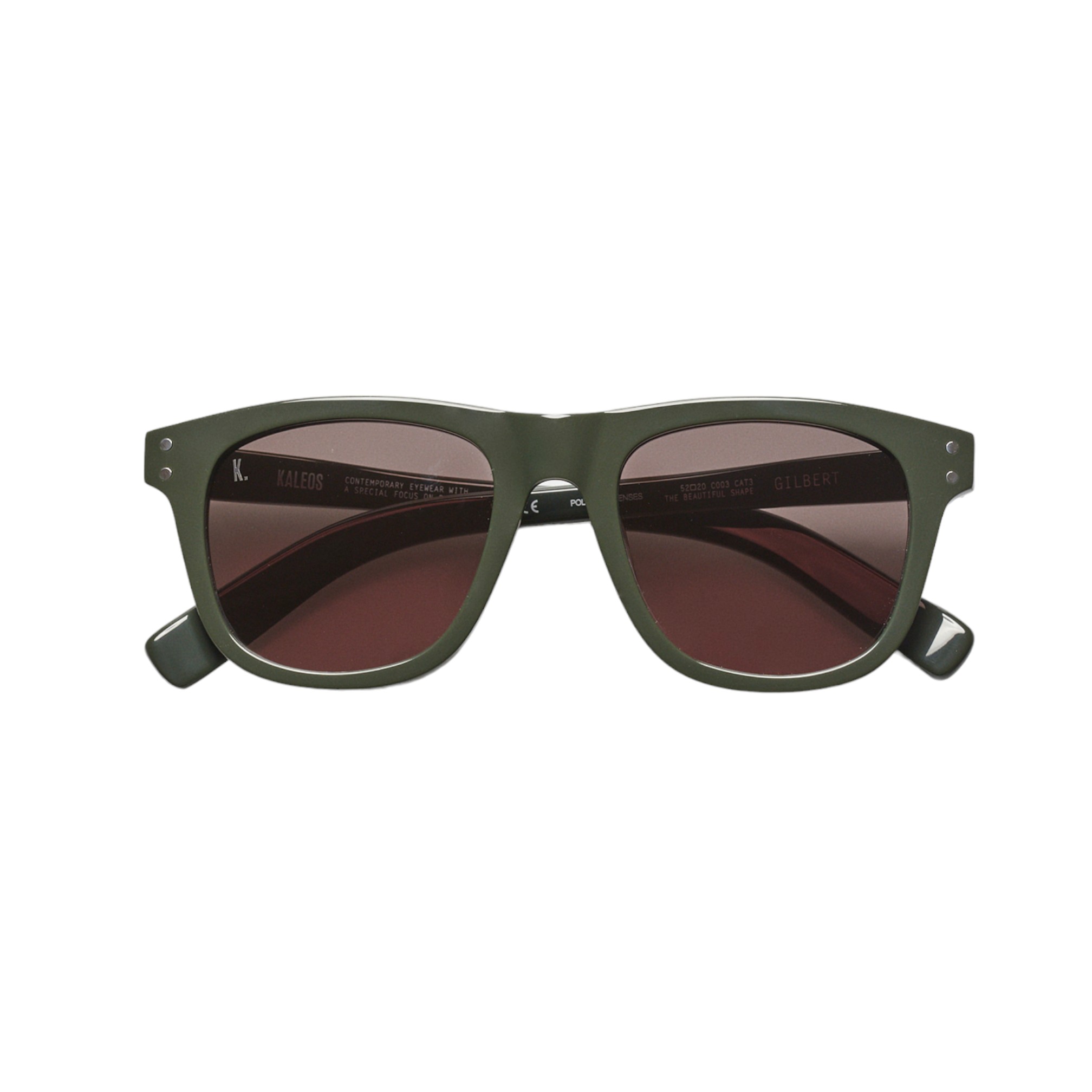 Kaleos Gilbert Yeşil Unisex Güneş Gözlüğü
