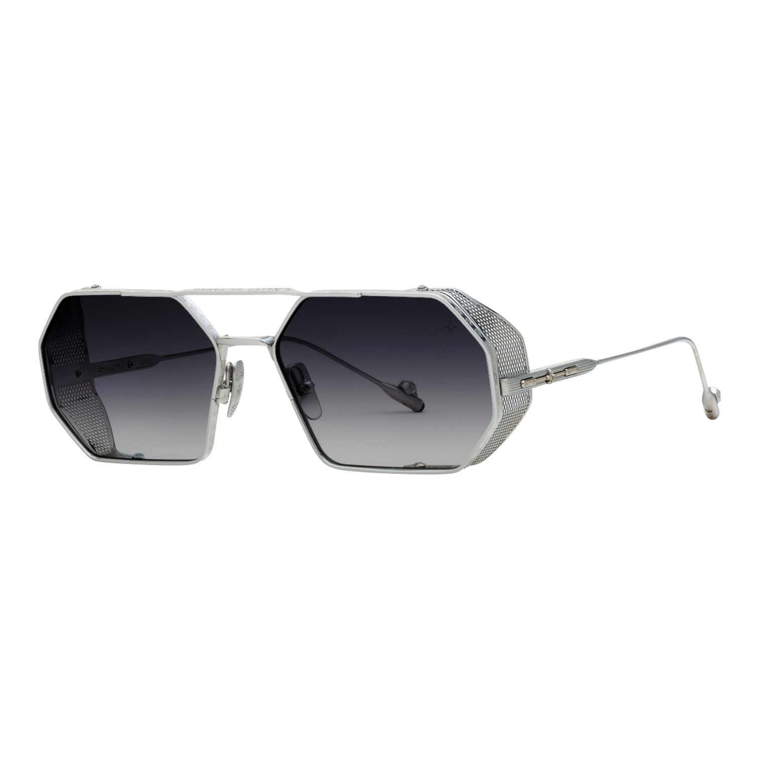 Philippe V N17.1 Gümüş Gri Titanyum Unisex Güneş Gözlüğü - Görsel 2