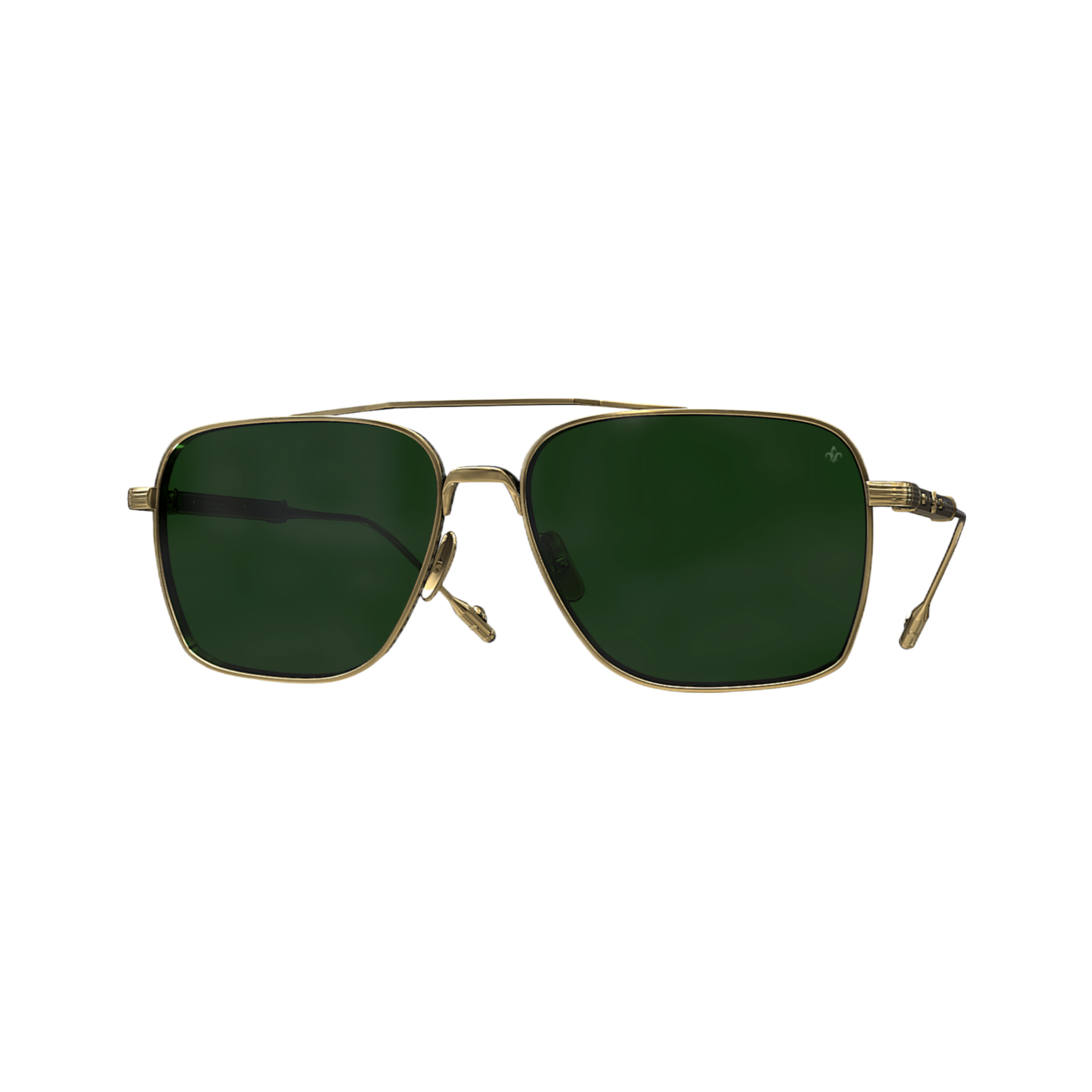 Philippe V N25 Altın Yeşil Unisex Güneş Gözlüğü - Görsel 2