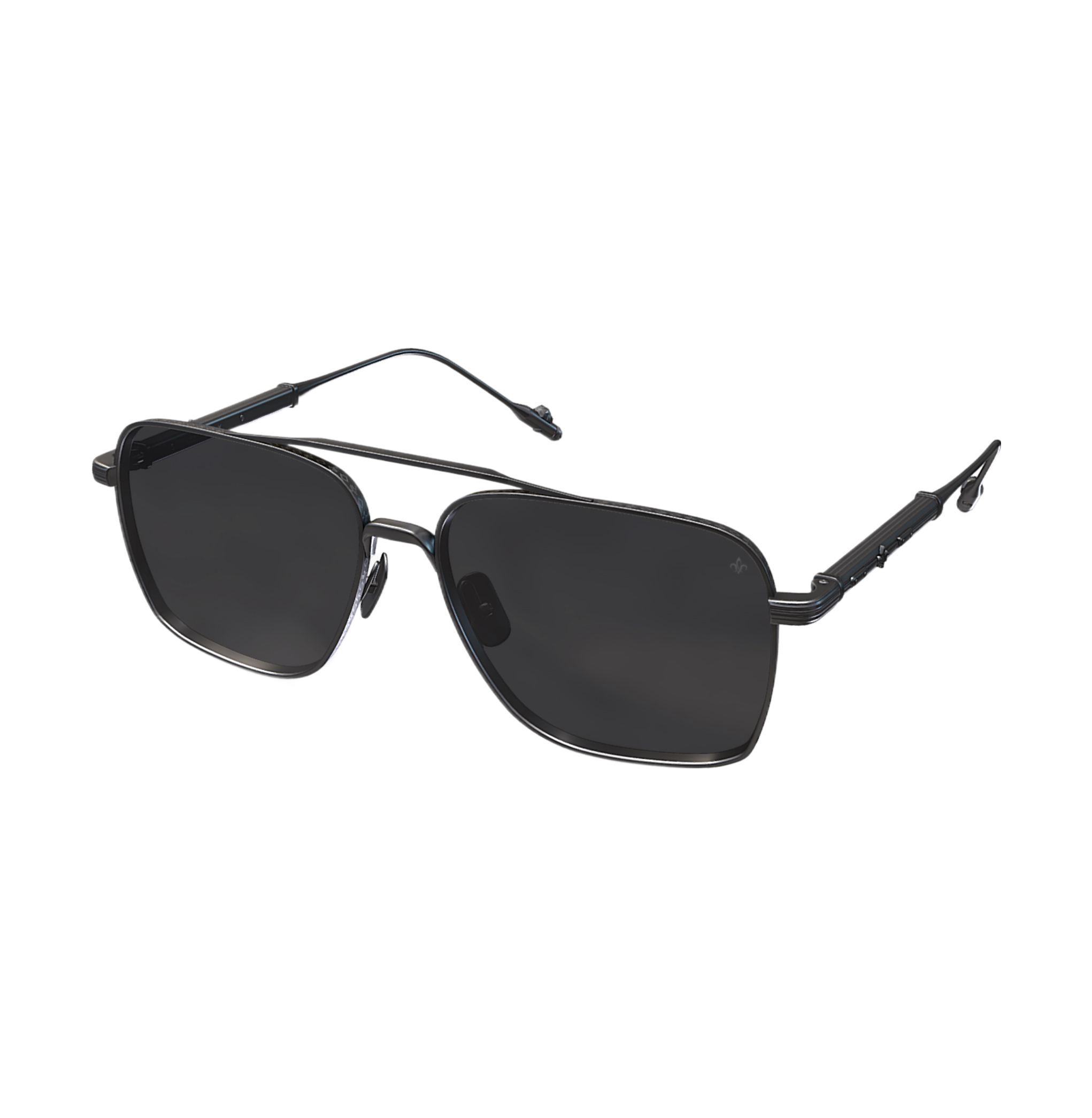 Philippe V N25 Mat  Siyah Unisex Güneş Gözlüğü - Görsel 4