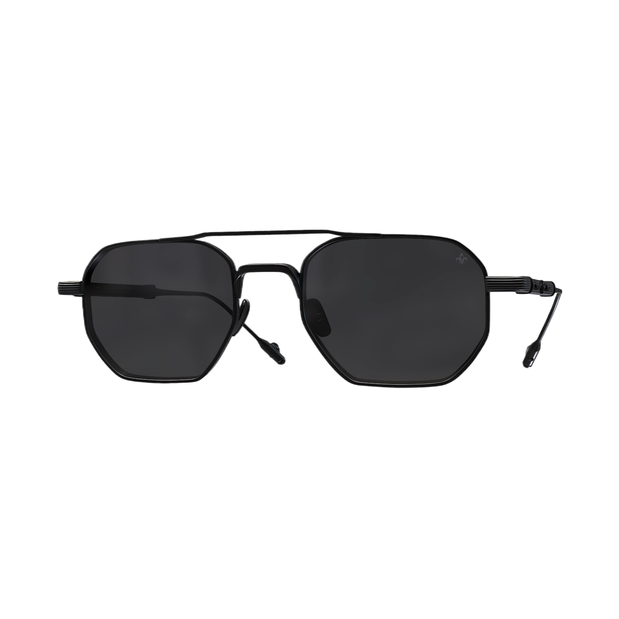 Philippe V N26 Mat Siyah Titanyum Unisex Güneş Gözlüğü - Görsel 2