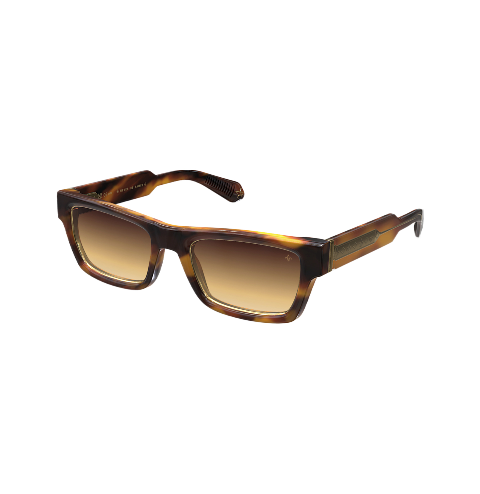 Philippe V N29 Leopar Unisex Güneş Gözlüğü - Görsel 4