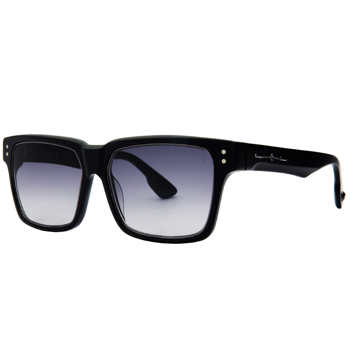 Philippe V N3.2 Mat Siyah Gri Unisex Güneş Gözlüğü - Görsel 2
