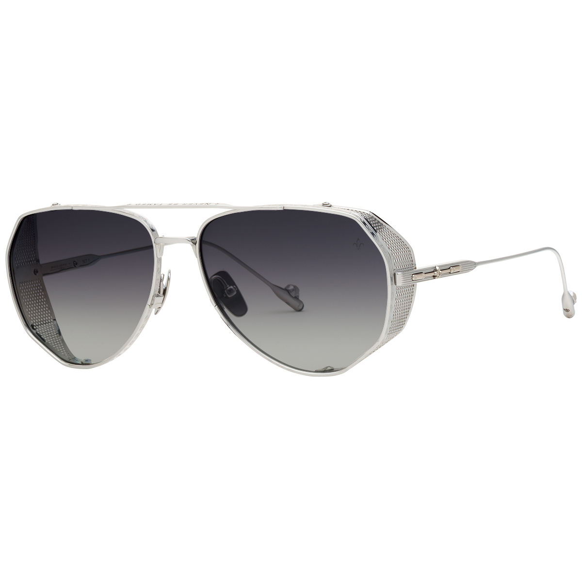 Philippe V N7.1 Gümüş Gri Titanyum Unisex Güneş Gözlüğü - Görsel 2