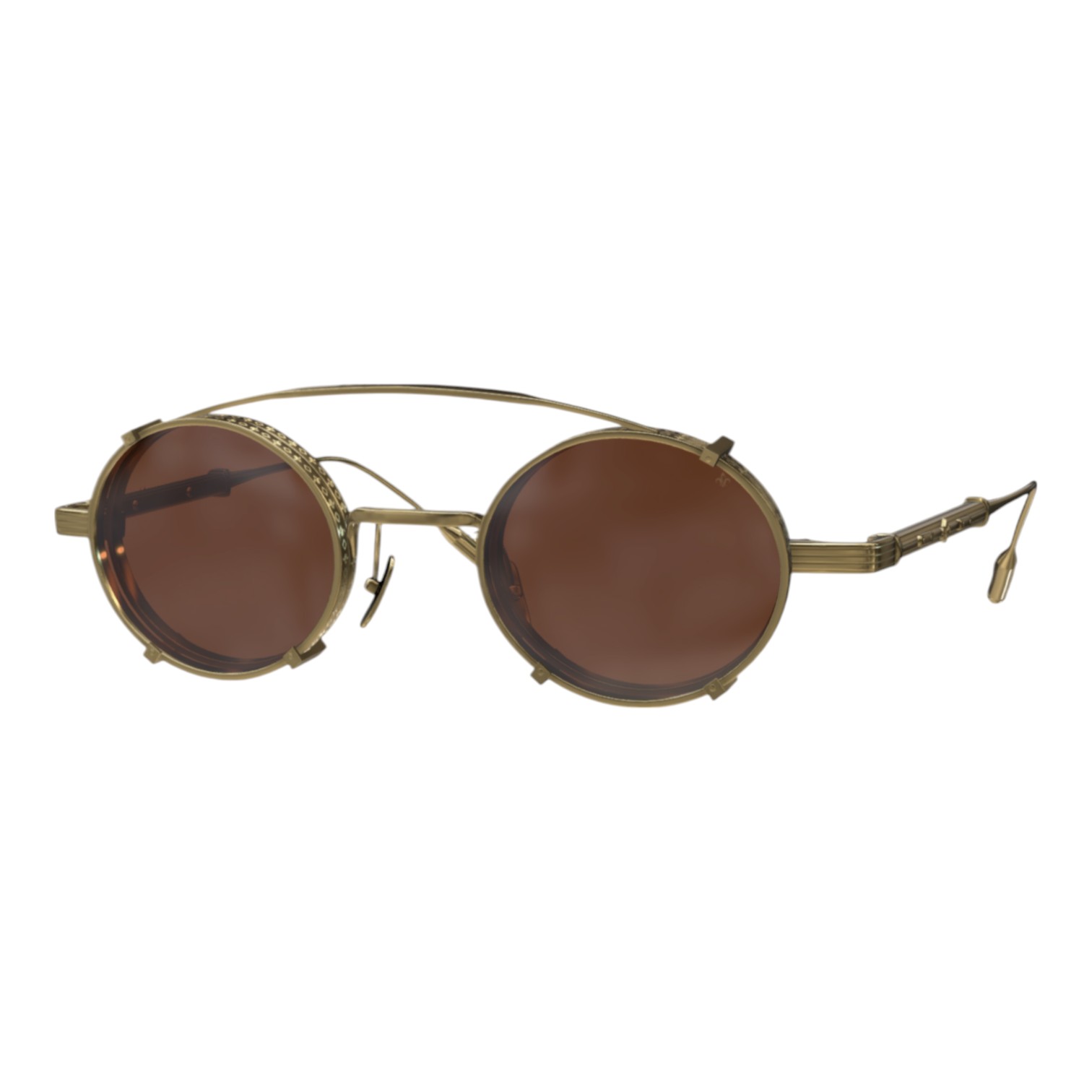 Philippe V X1.2 Altın Titanyum Unisex Güneş Gözlüğü