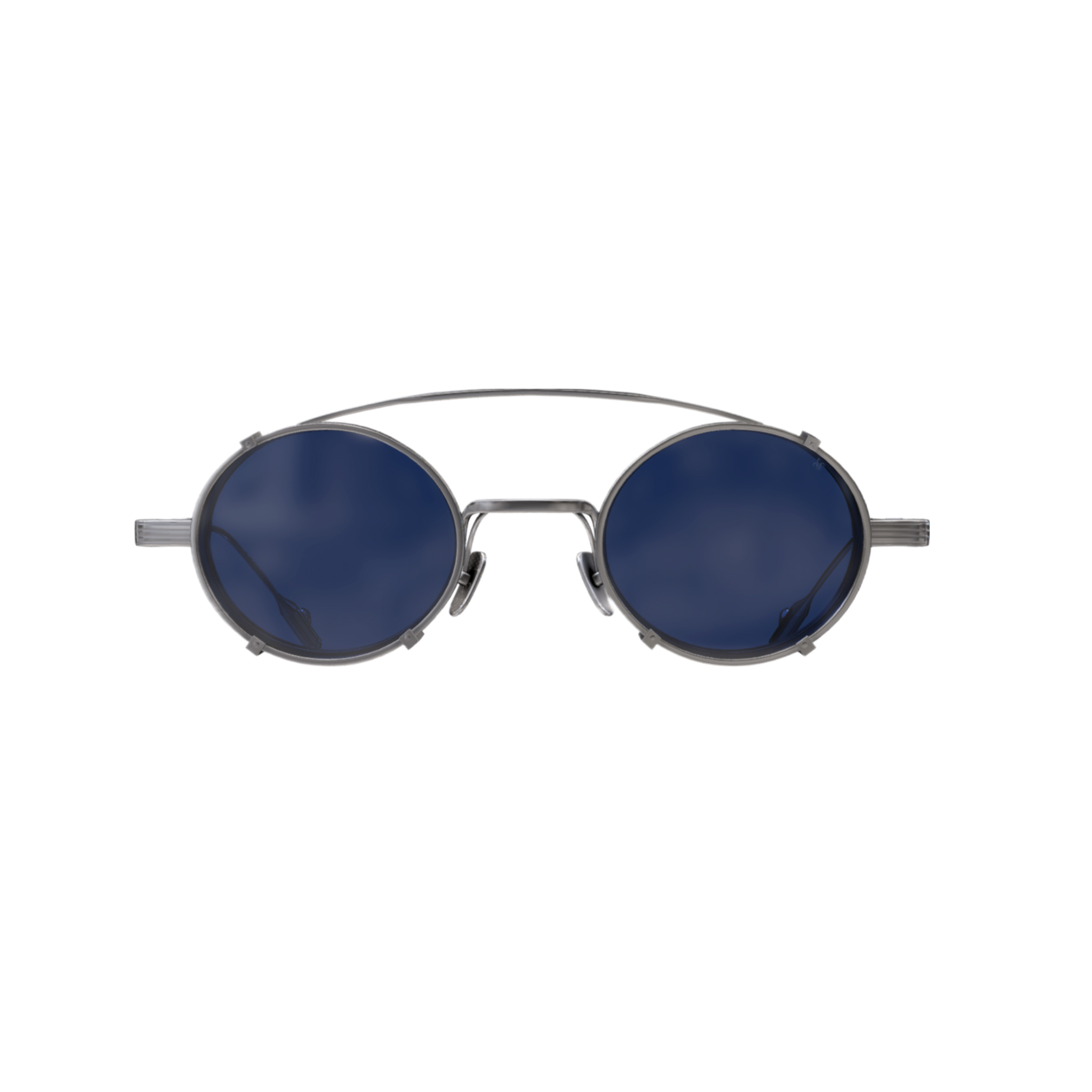Philippe V X1.2 Gümüş Lacivert Titanyum Unisex Güneş Gözlüğü