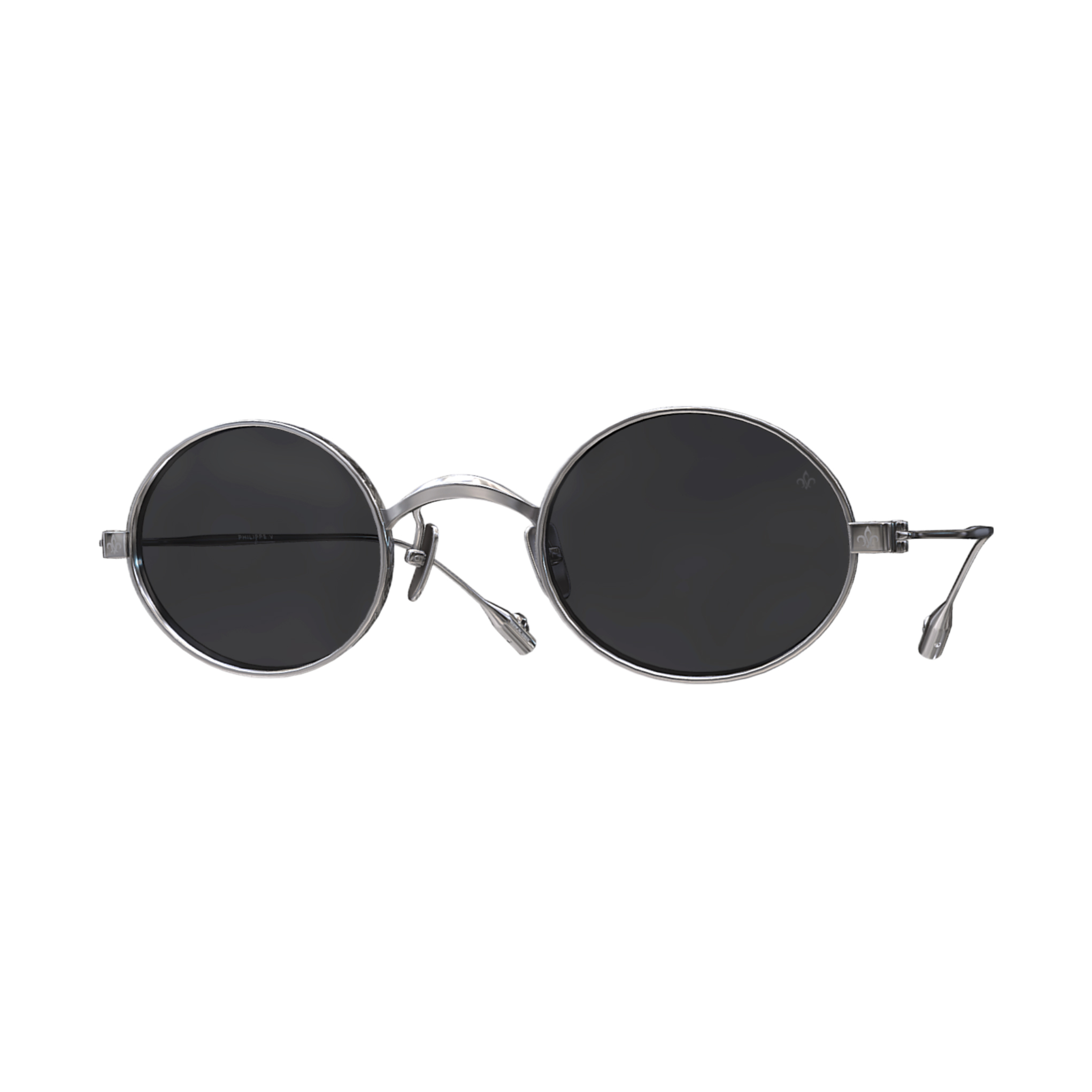 Philippe V X15 Gümüş Gri Titanyum Unisex Güneş Gözlüğü - Görsel 2