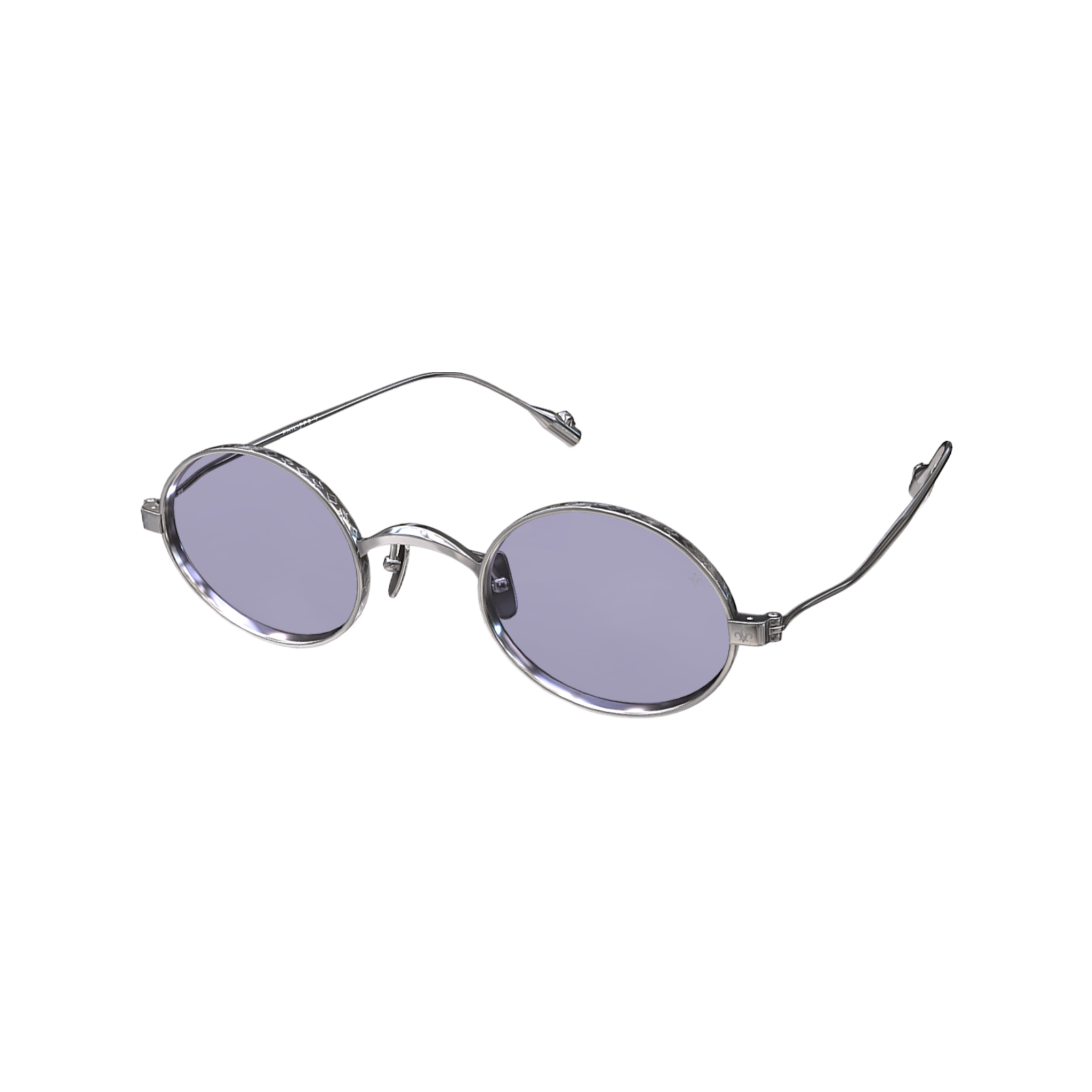 Philippe V X15 Gümüş Mor Fotokromik Titanyum Unisex Güneş Gözlüğü - Görsel 4