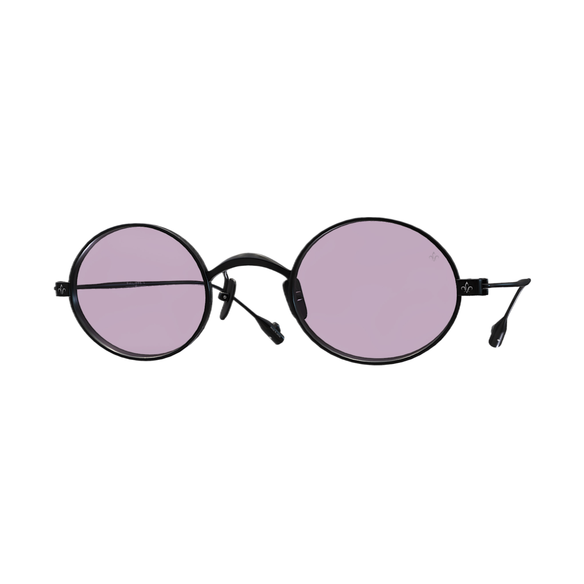 Philippe V X15 Siyah Pembe Fotokromik Titanyum Unisex Güneş Gözlüğü - Görsel 2