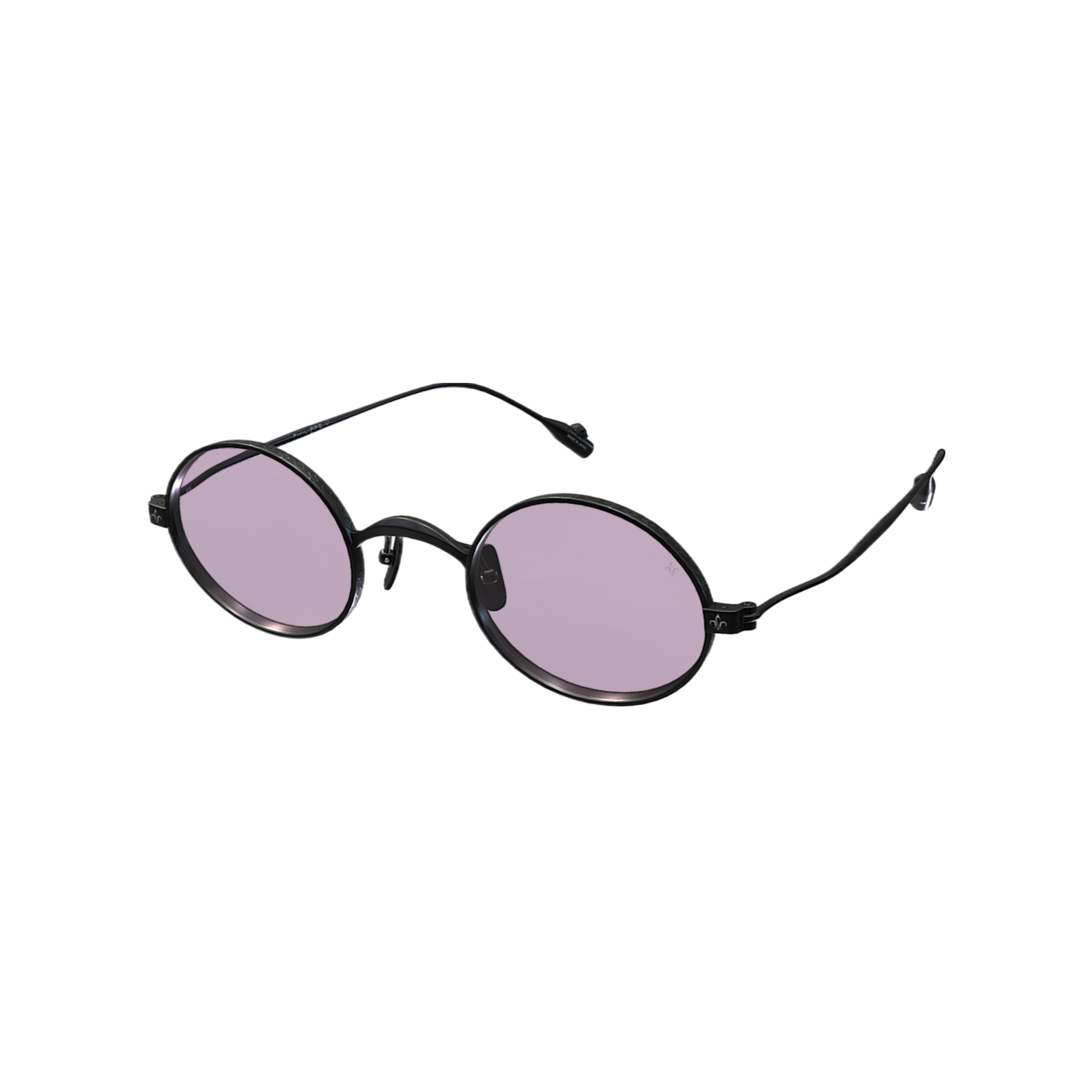 Philippe V X15 Siyah Pembe Fotokromik Titanyum Unisex Güneş Gözlüğü - Görsel 4