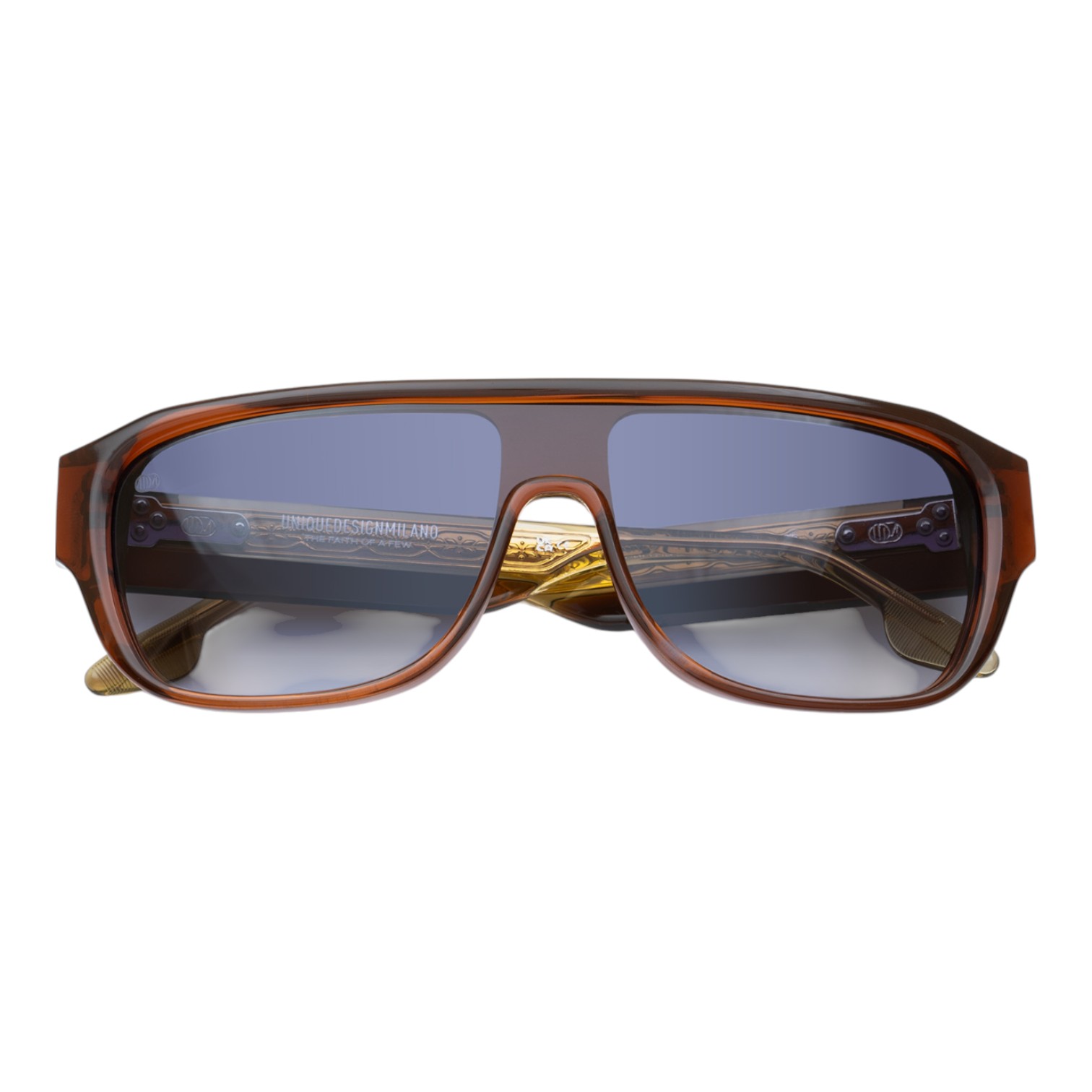 Unique Design Milano Rush Bordo Unisex Güneş Gözlüğü