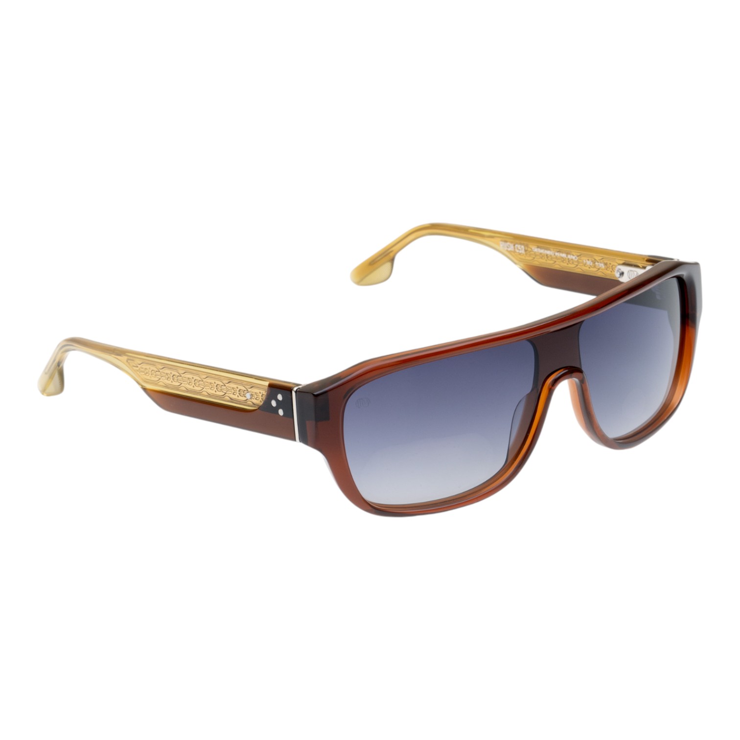 Unique Design Milano Rush Bordo Unisex Güneş Gözlüğü - Görsel 2
