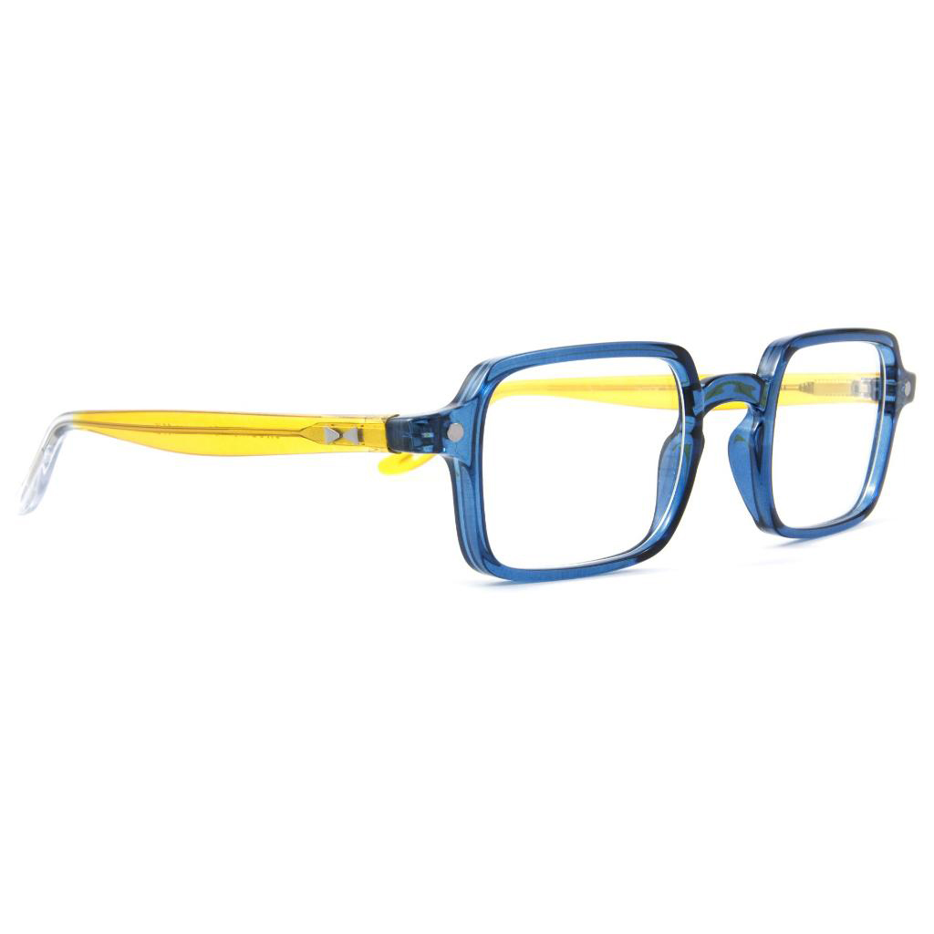 Snob Milano Bosin Sarı Lacivert Unisex Optik / Güneş Gözlüğü - Görsel 4