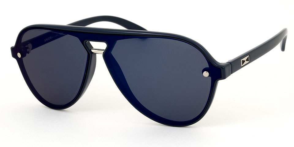 Snob Milano Manico Lacivert Unisex Güneş Gözlüğü - Görsel 2
