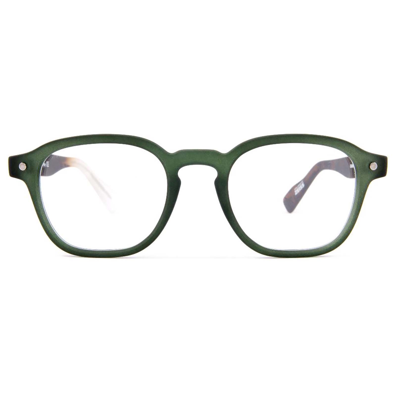 Snob Milano Cabriolet Yeşil Leopar Polarize Unisex Optik / Güneş Gözlüğü - Görsel 3