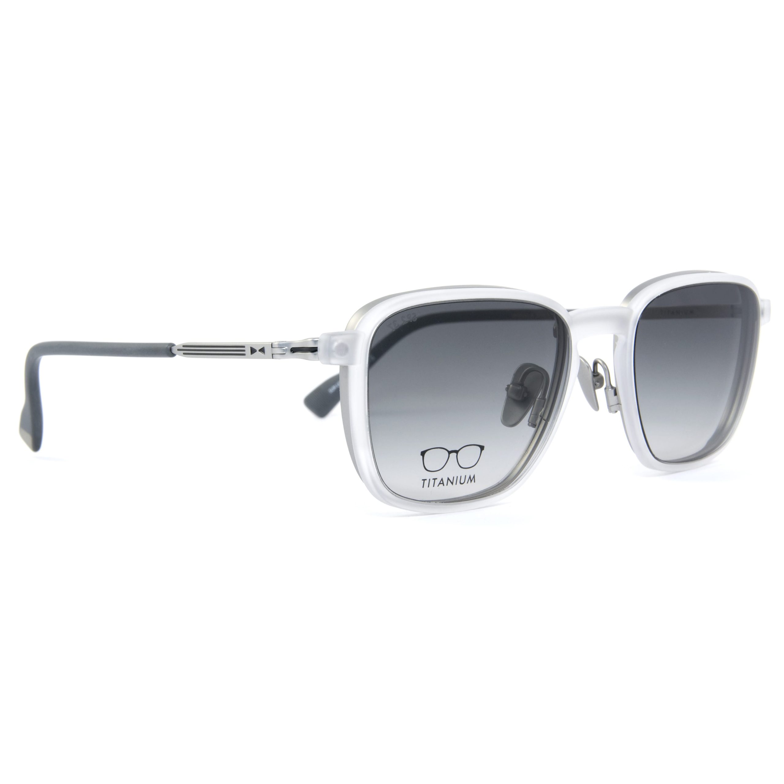 Snob Milano Special II Mat Gri Titanyum Unisex Optik / Güneş Gözlüğü - Görsel 2