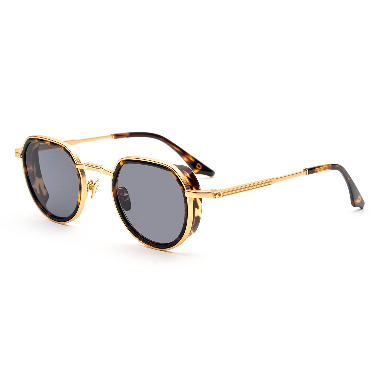 Soho London Barnet Altın Havana Titanyum Unisex Güneş Gözlüğü - Görsel 2
