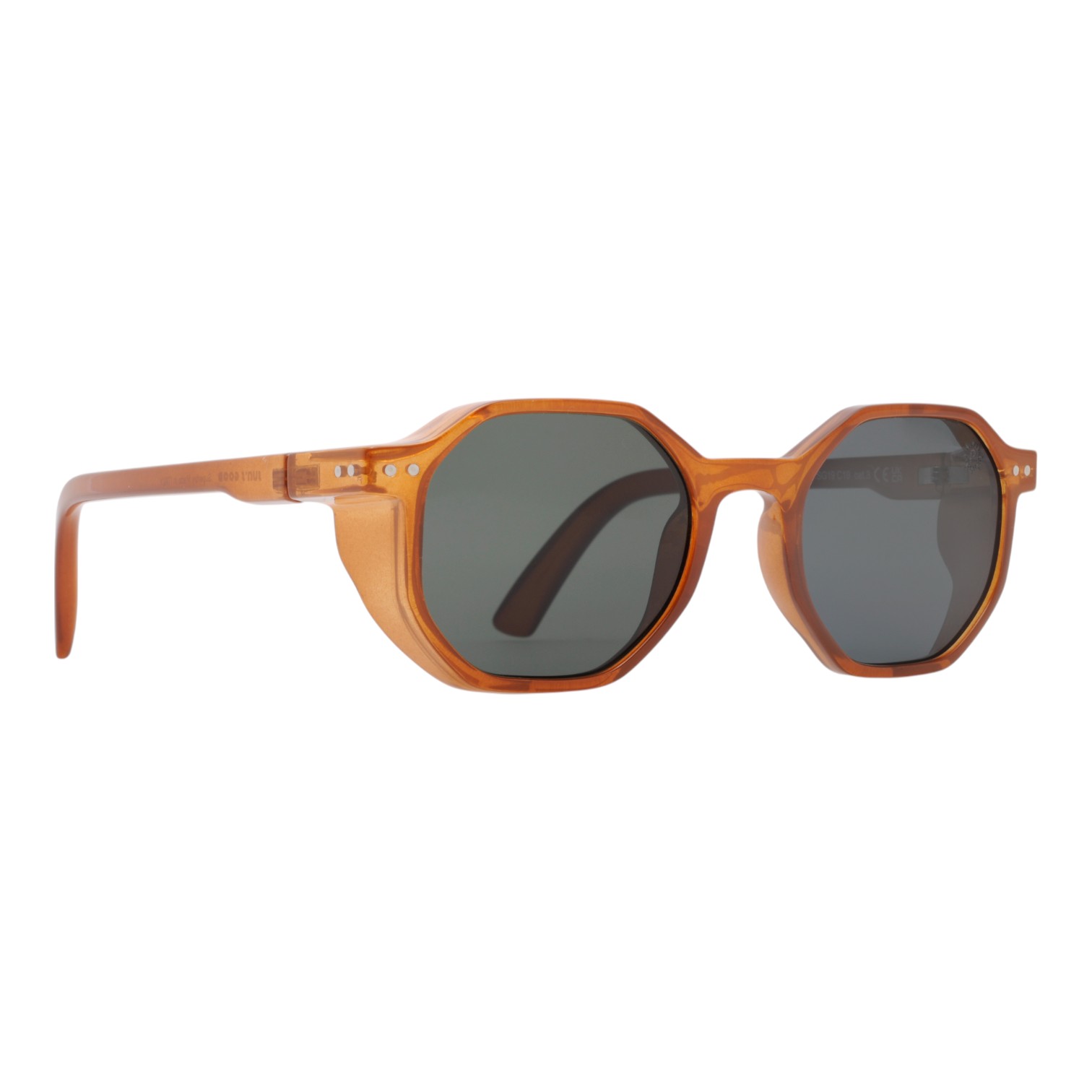 Sun's Good The Octagon Kahverengi Unisex Güneş Gözlüğü - Görsel 2