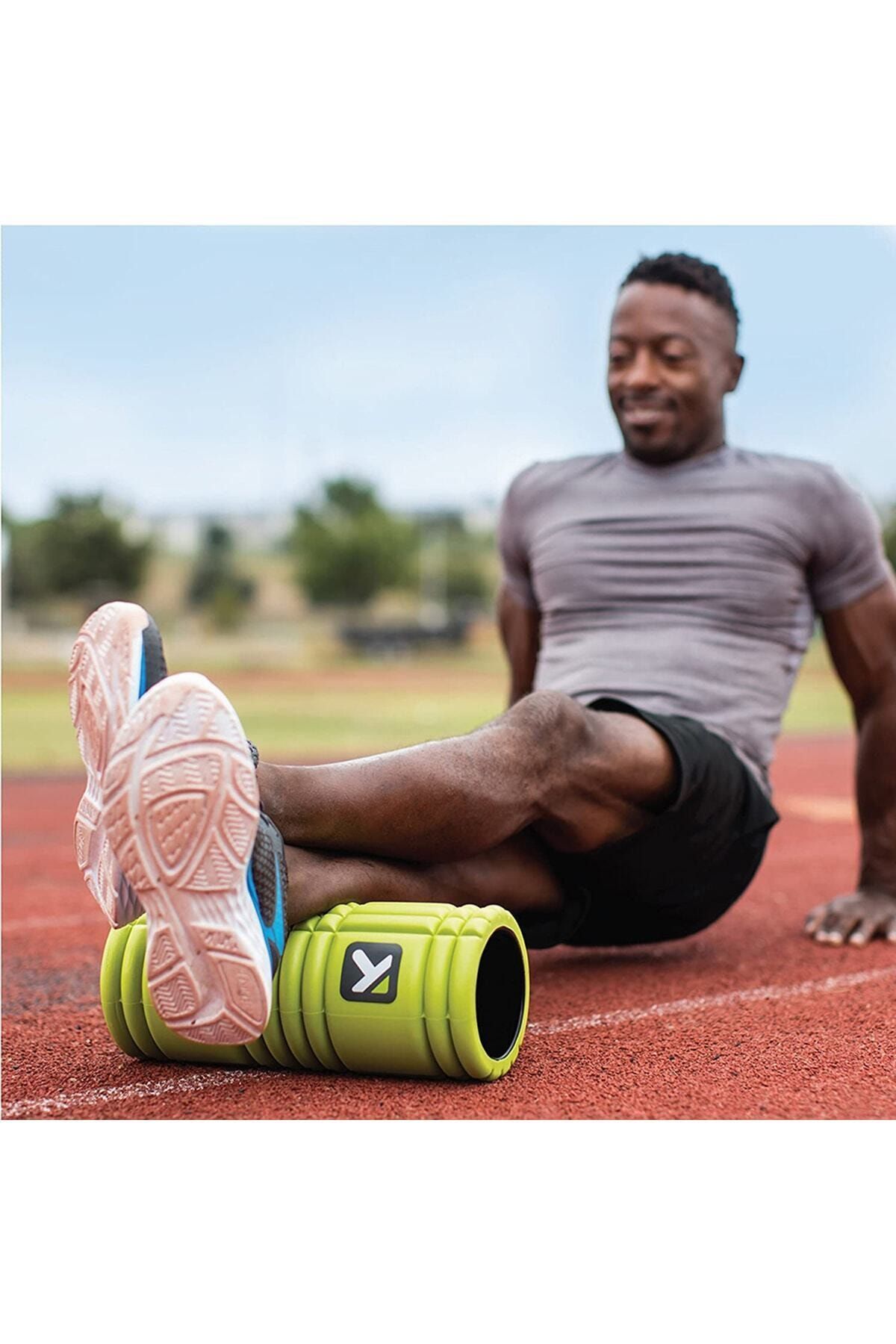 The Grid 1.0 Foam Roller Yeşil Yoga Masaj Rulosu - Görsel 5