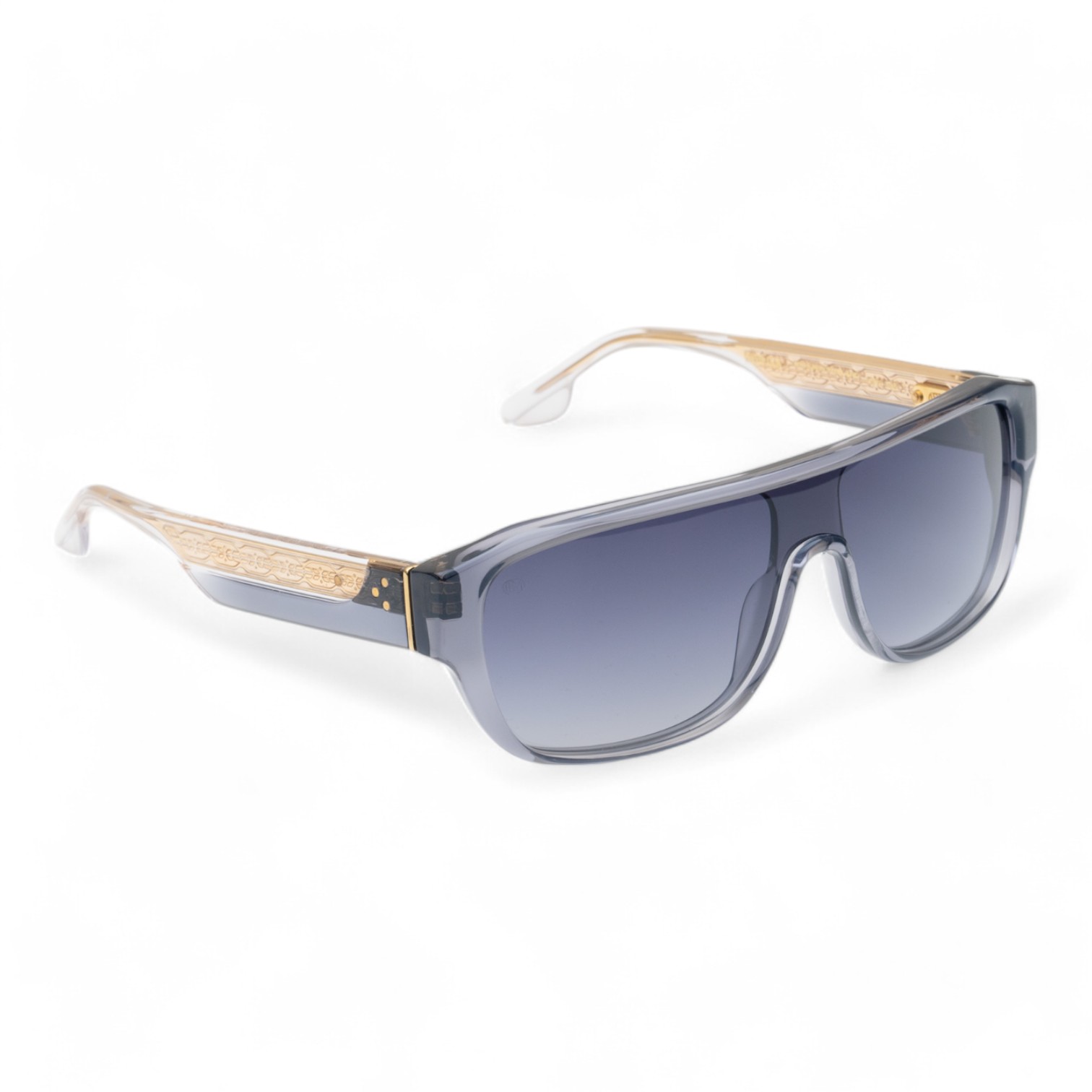 Unique Design Milano Rush Füme Kristal Unisex Güneş Gözlüğü - Görsel 3