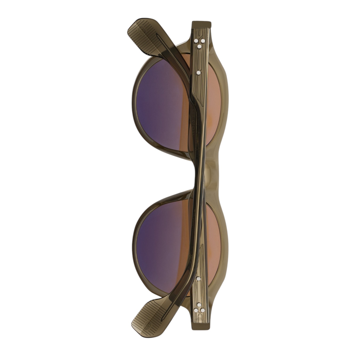 Unique Design Milano Champagne Supernova Haki Yeşil Unisex Güneş Gözlüğü - Görsel 2