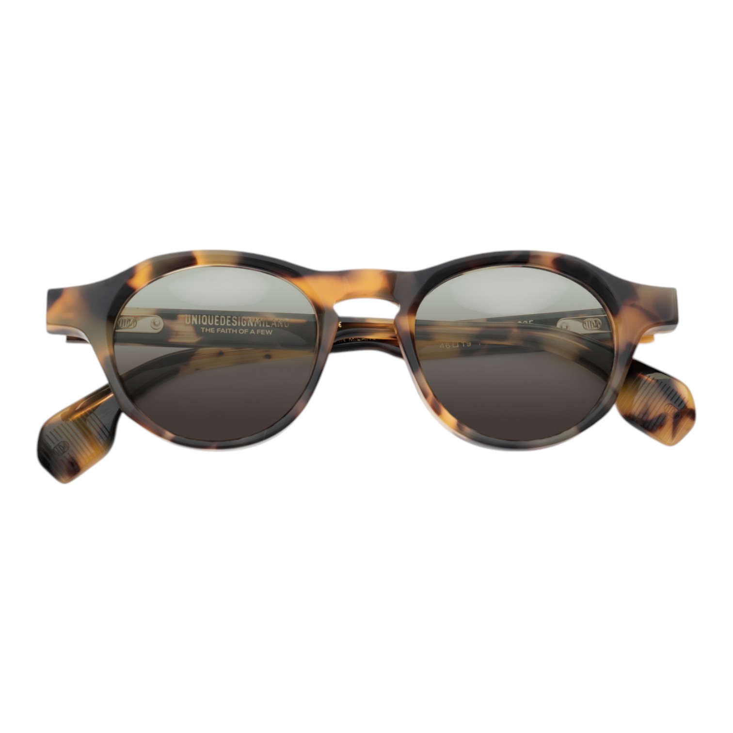 Unique Design Milano Champagne Supernova Havana Unisex Güneş Gözlüğü