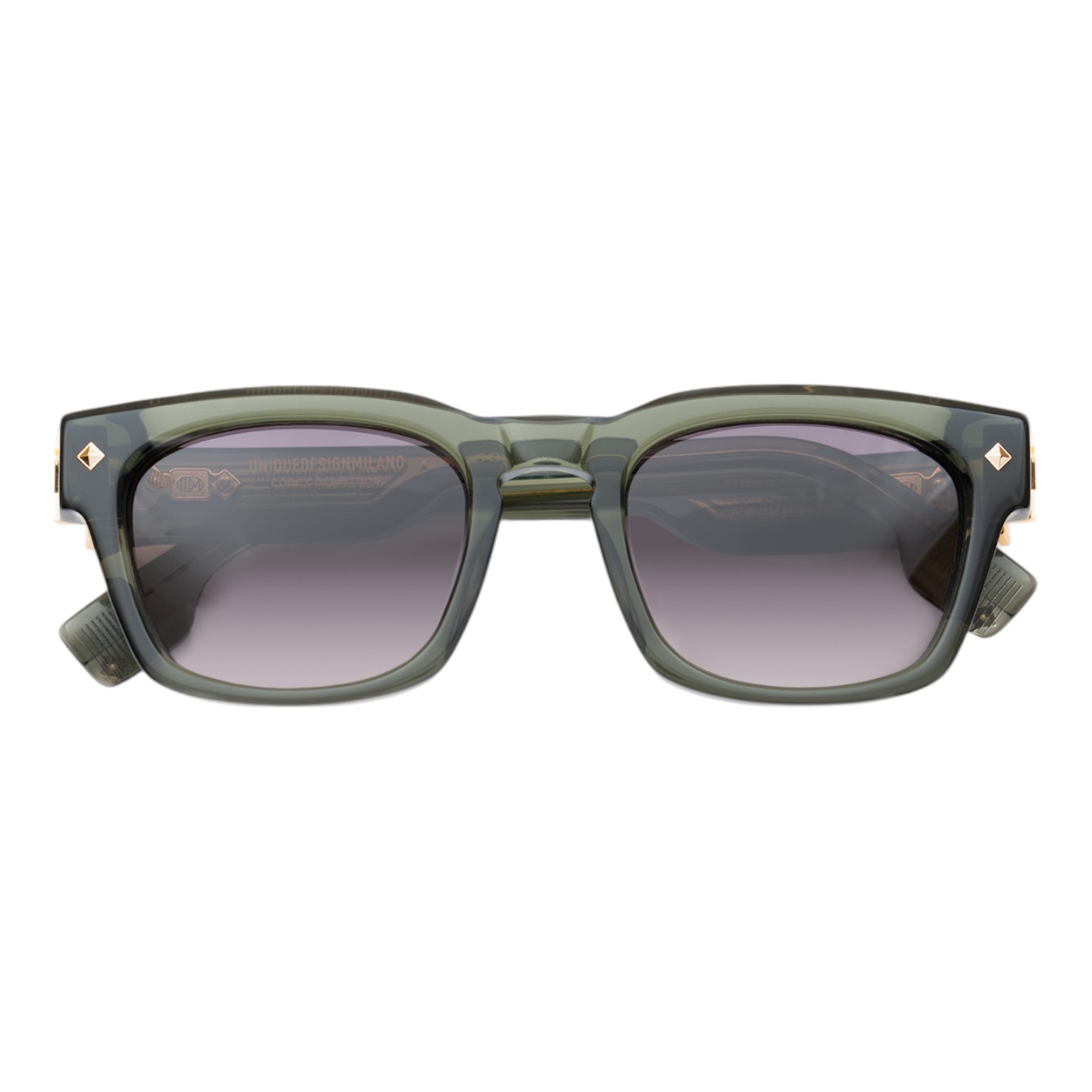 Unique Design Milano Clarity 22k Altın Unisex Güneş Gözlüğü