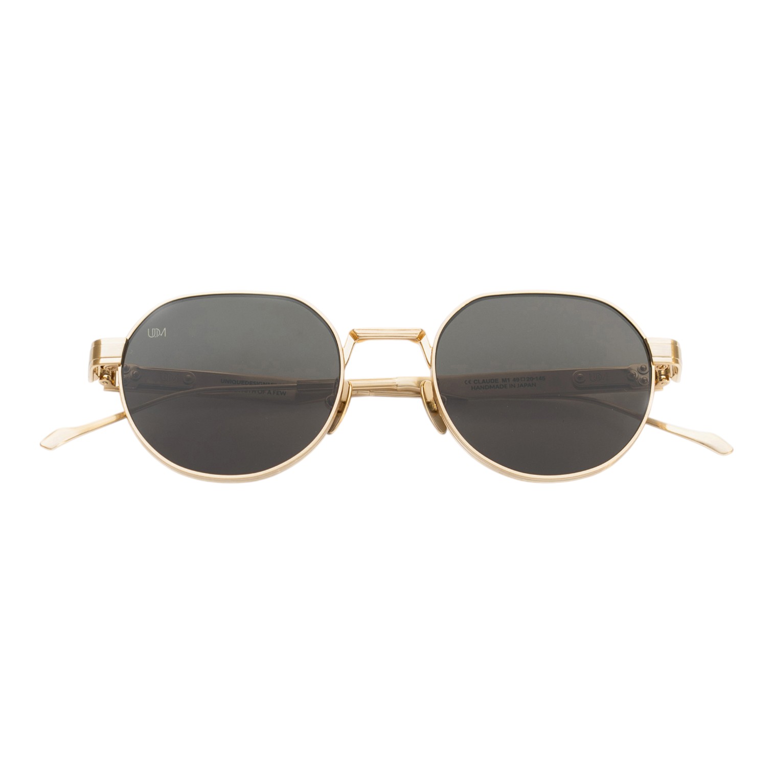 Unique Design Milano Claude Altın Unisex Güneş Gözlüğü