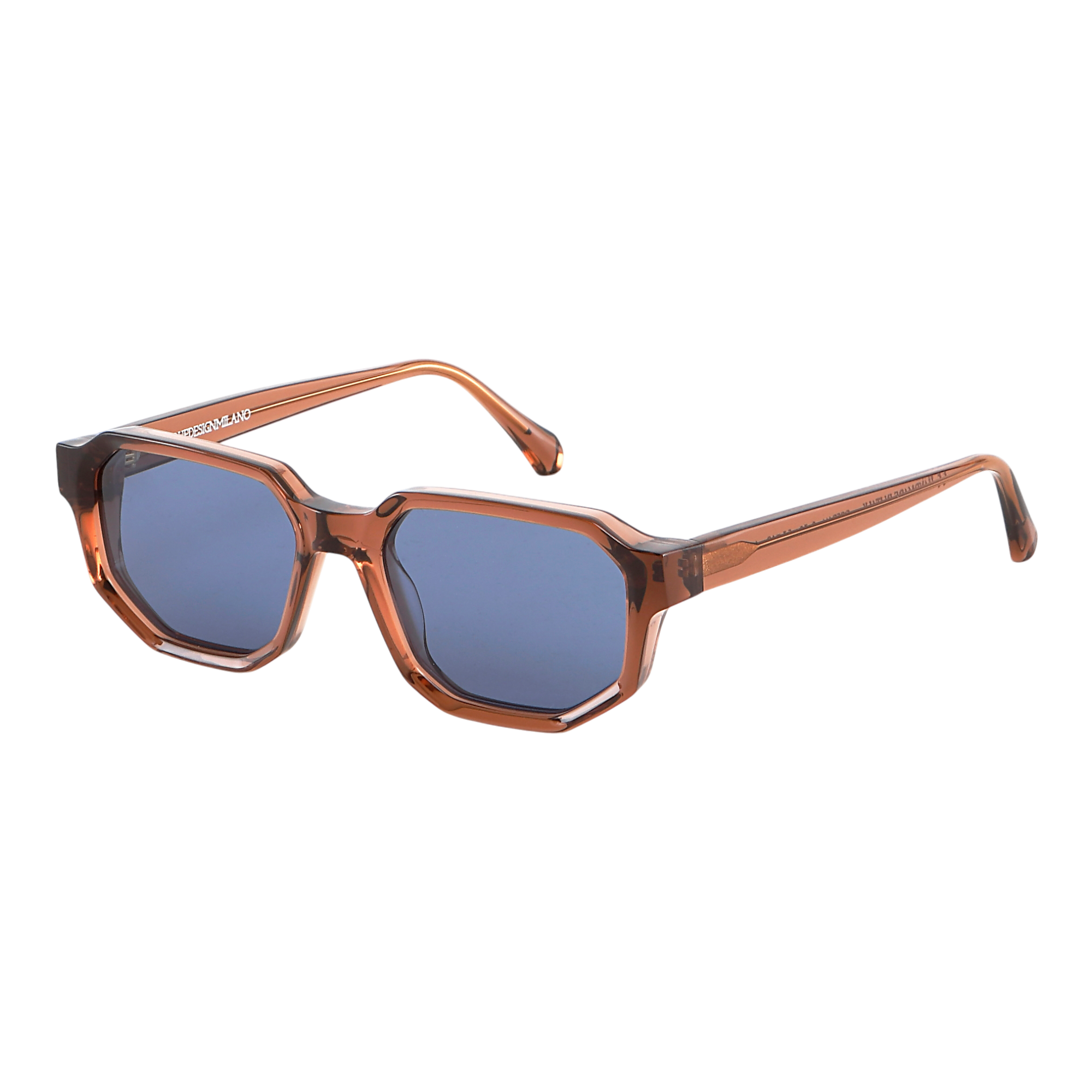 Unique Design Milano Fireball Kahverengi Unisex Güneş Gözlüğü - Görsel 2