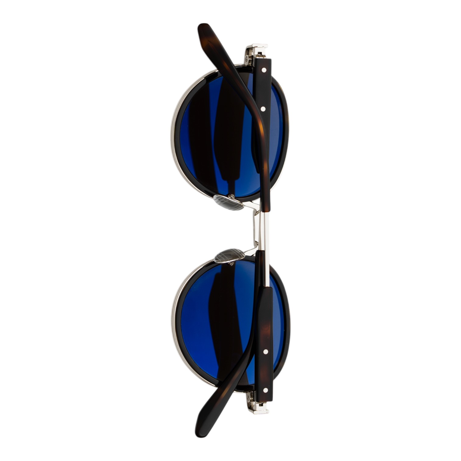 Unique Design Milano Frame 40 Leopar  Gümüş Unisex Güneş Gözlüğü - Görsel 3