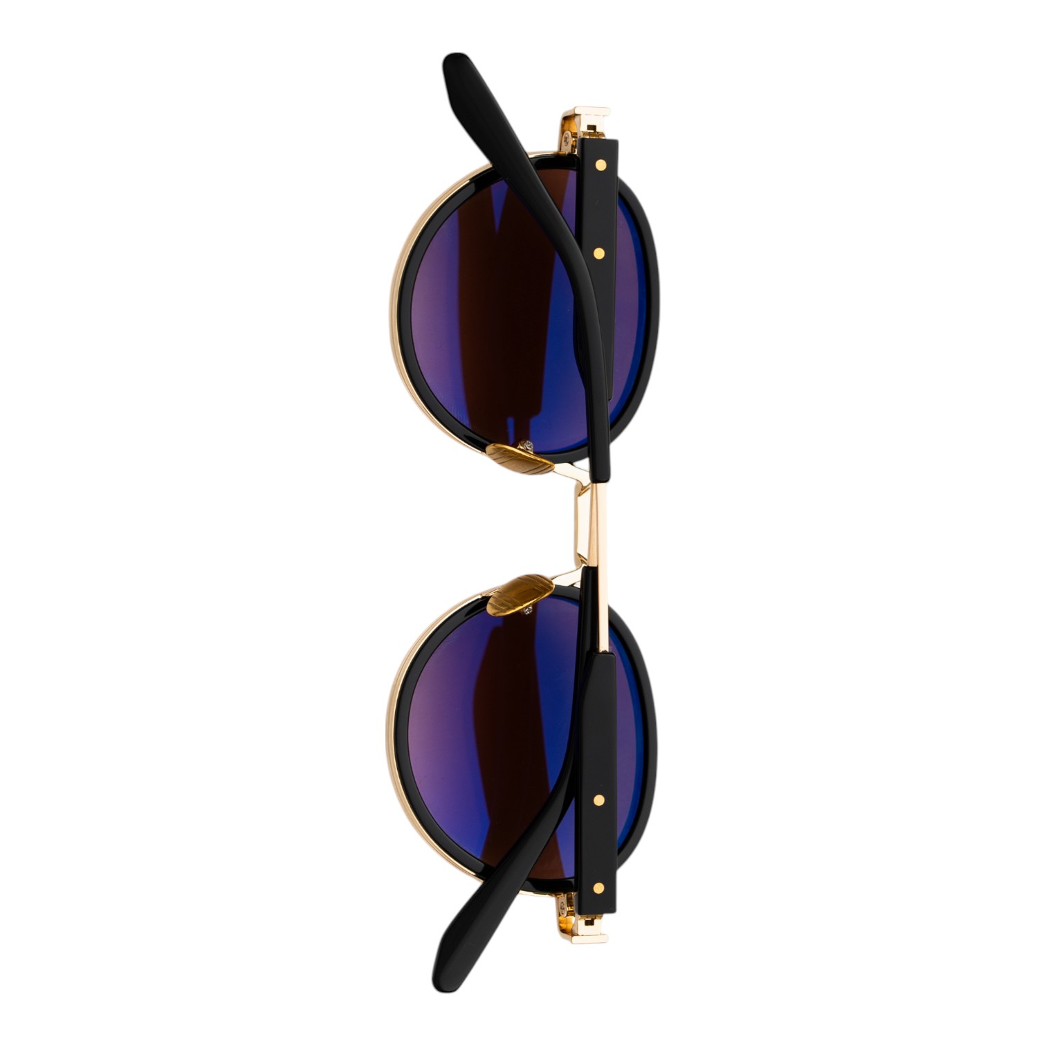 Unique Design Milano Frame 40 Siyah Altın Unisex Güneş Gözlüğü - Görsel 3