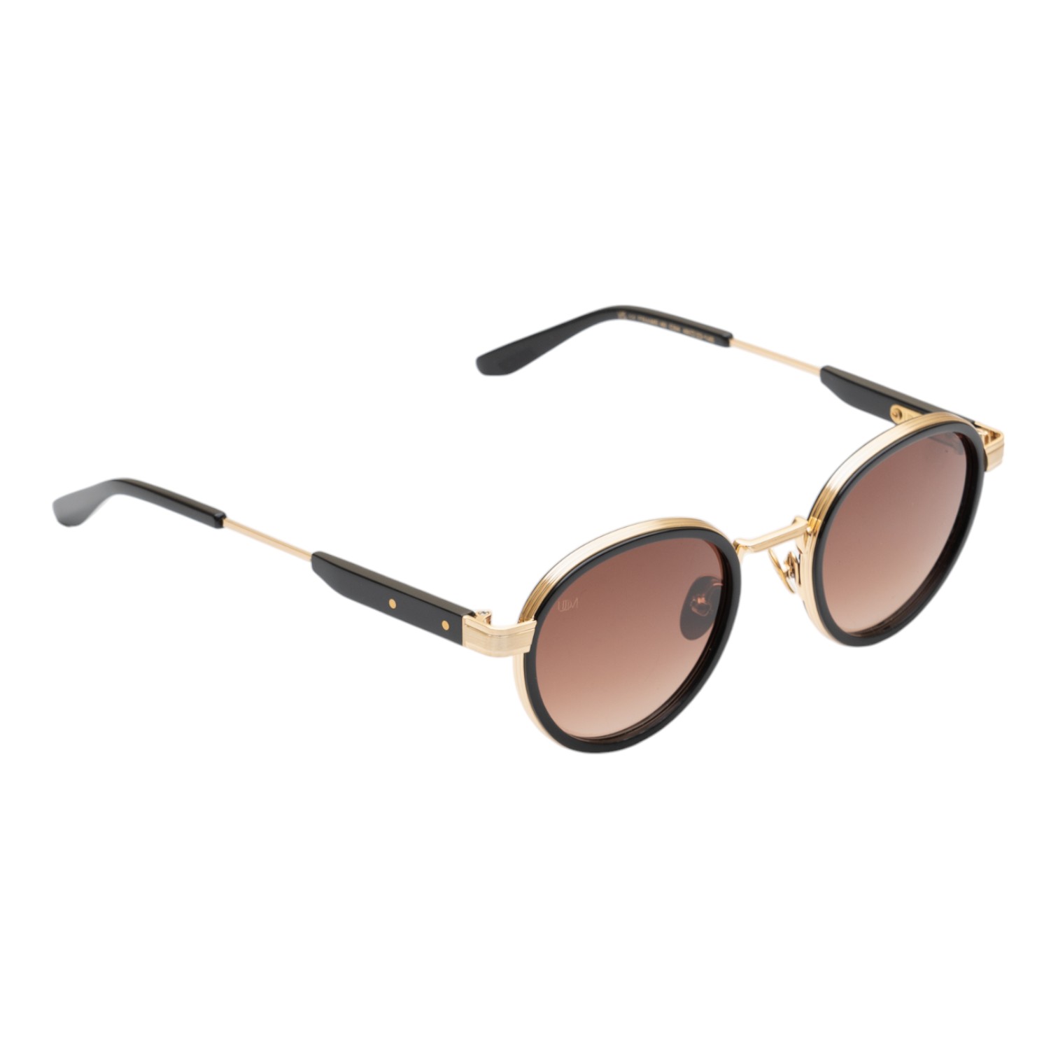 Unique Design Milano Frame 40 Siyah Altın Unisex Güneş Gözlüğü - Görsel 2