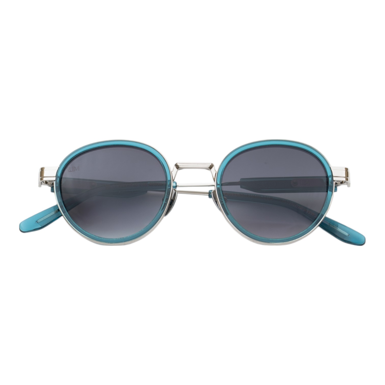 Unique Design Milano Frame 40 Turkuaz Gümüş Unisex Güneş Gözlüğü