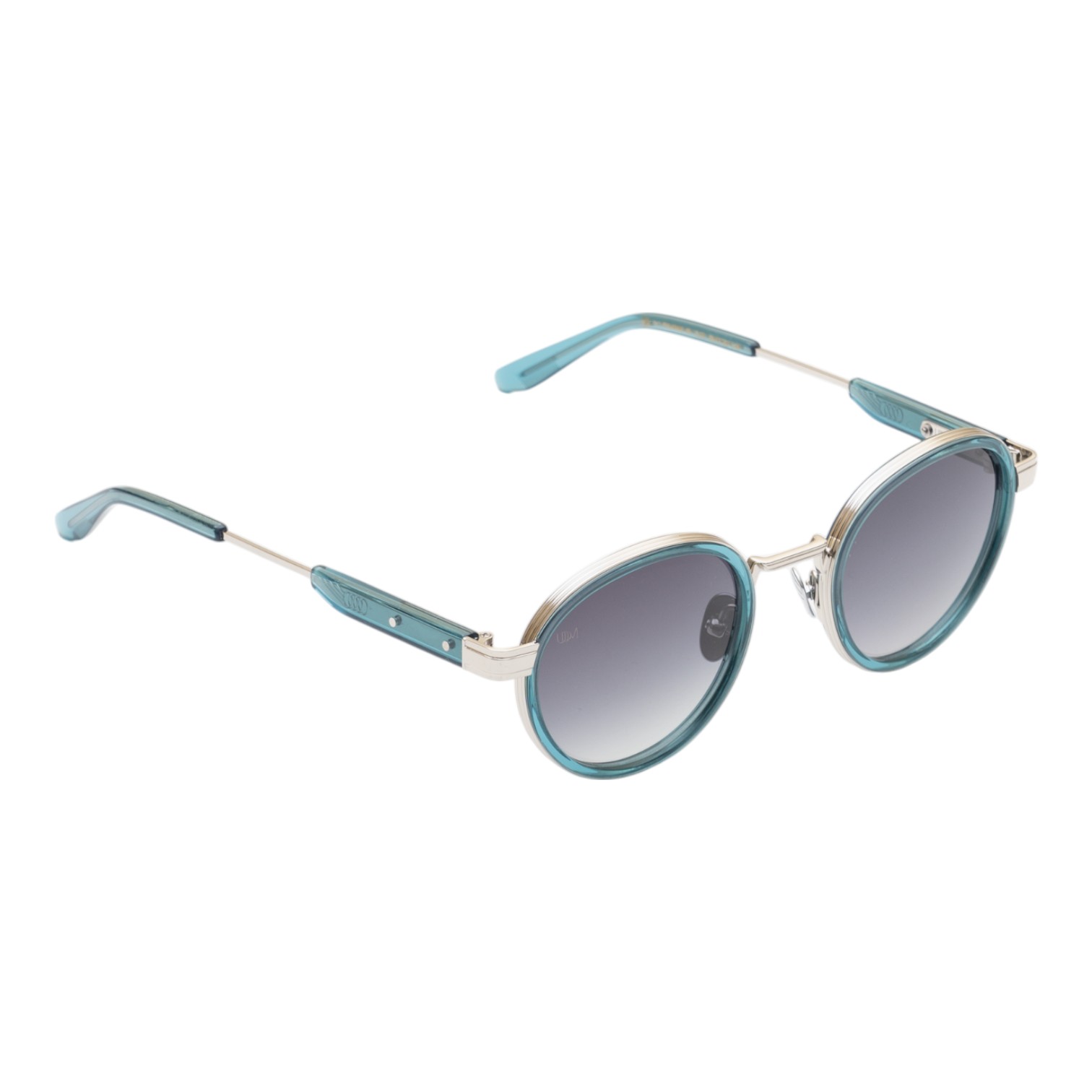 Unique Design Milano Frame 40 Turkuaz Gümüş Unisex Güneş Gözlüğü - Görsel 2
