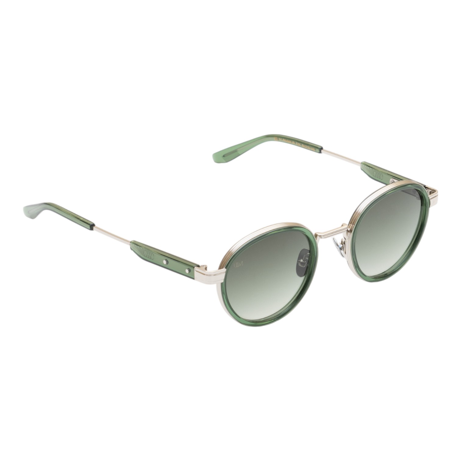 Unique Design Milano Frame 40 Yeşil Gümüş Unisex Güneş Gözlüğü - Görsel 2