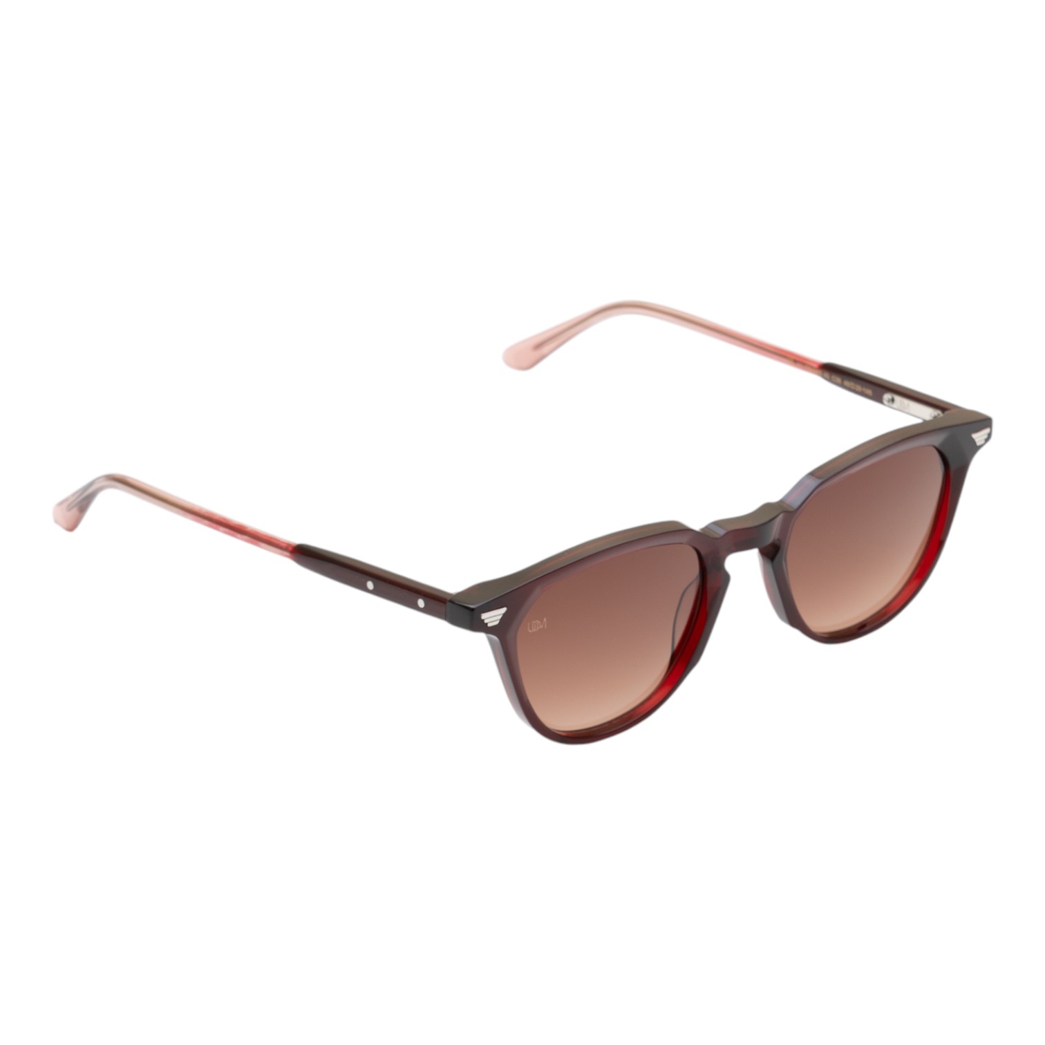 Unique Design Milano Frame 43 Bordo Unisex Güneş Gözlüğü - Görsel 2