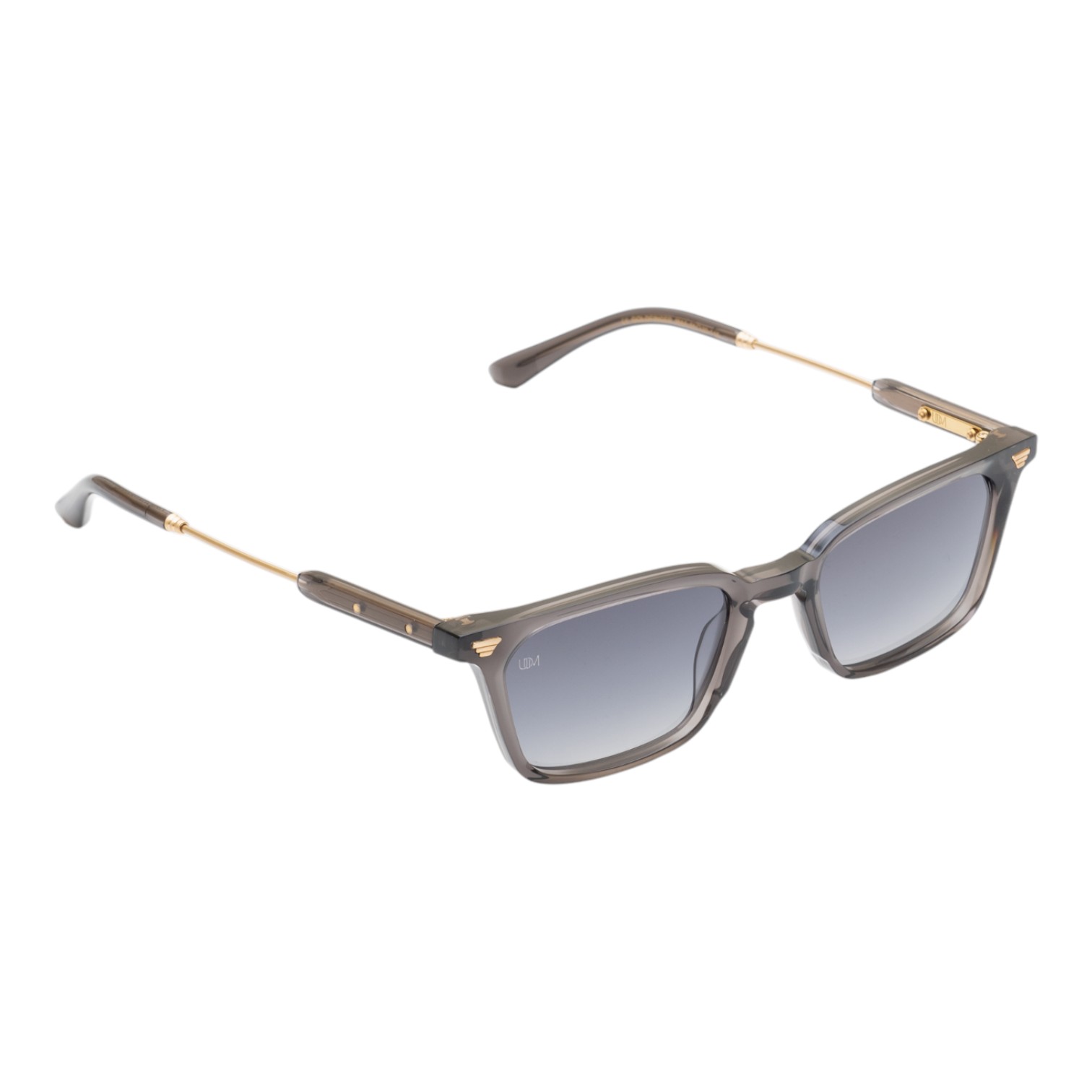 Unique Design Milano Goldfinger Füme Unisex Güneş Gözlüğü - Görsel 2