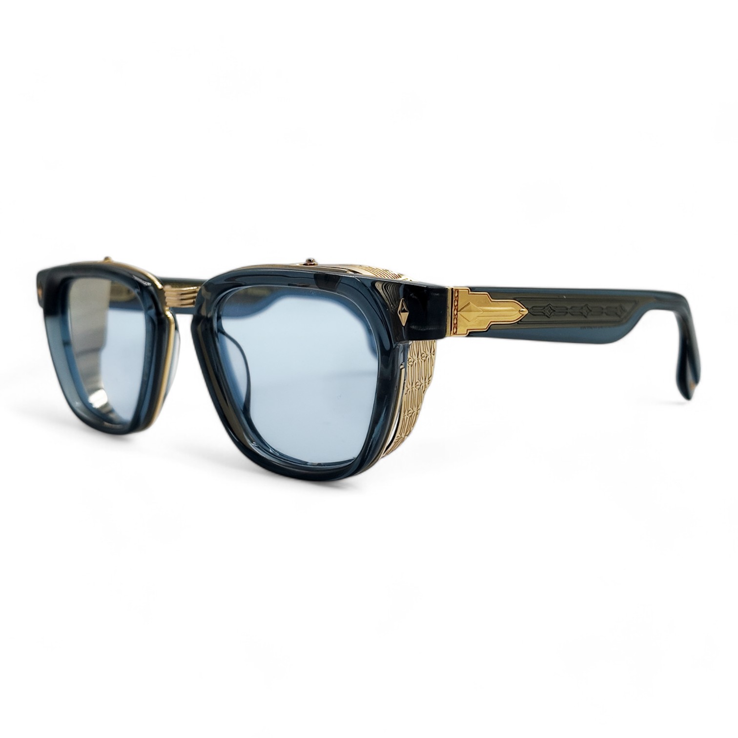 Unique Design Milano Marquise 22k Altın Unisex Güneş Gözlüğü - Görsel 2