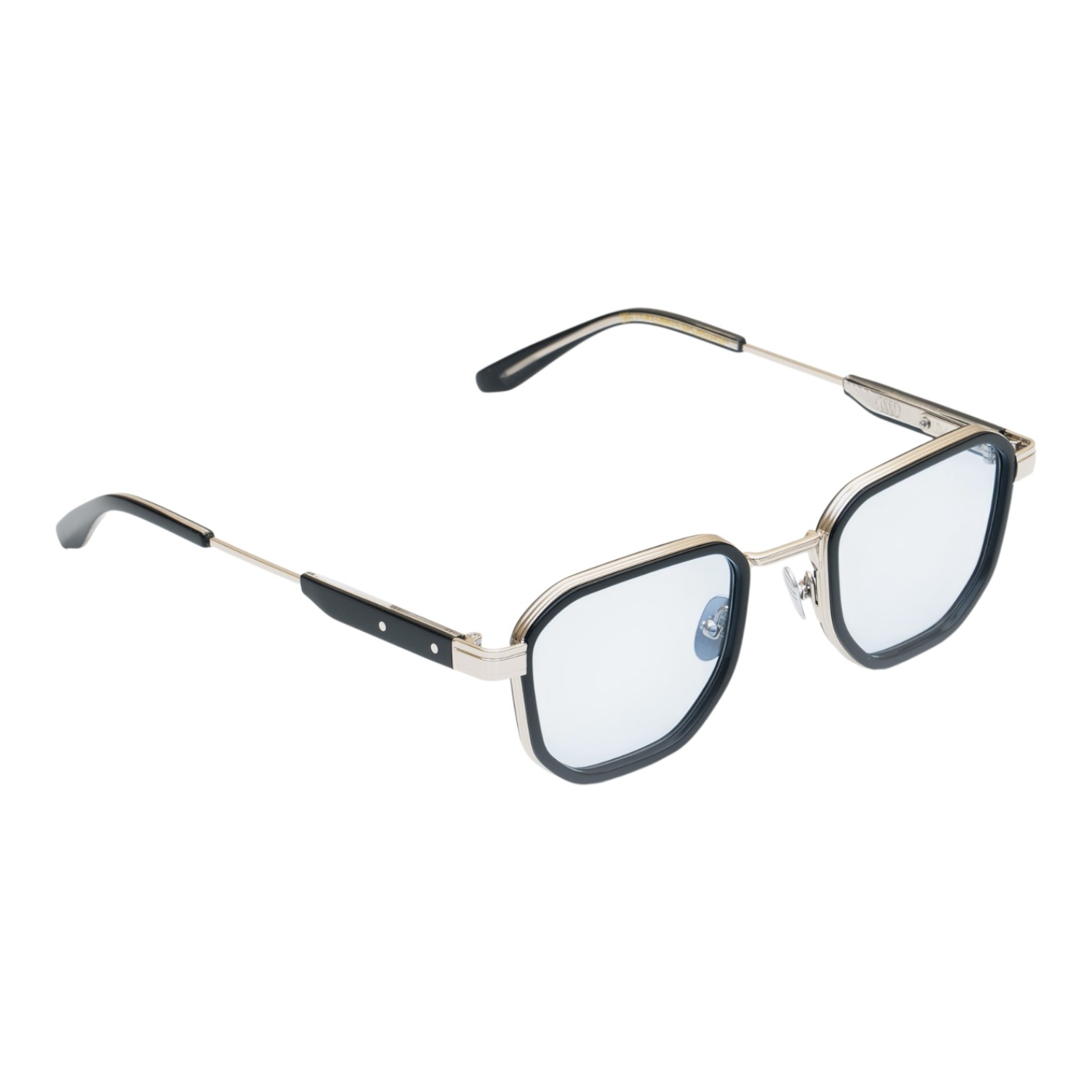 Unique Design Milano Ny Lights Gümüş Siyah Unisex Güneş Gözlüğü - Görsel 2