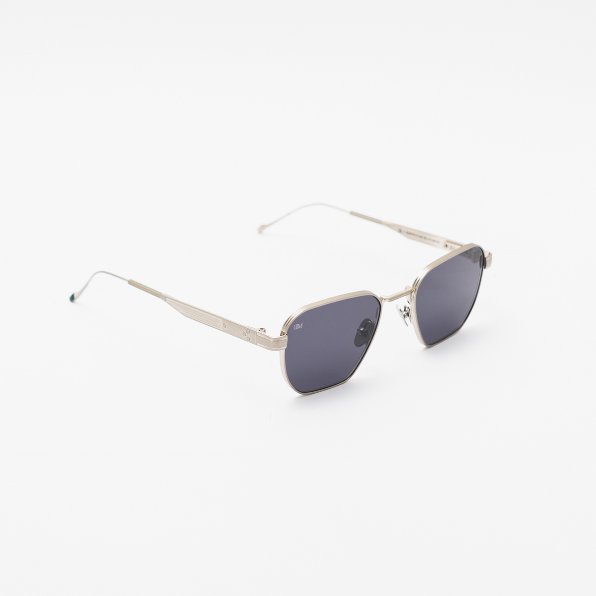 Unique Design Milano Sempre in Due Gümüş Füme Unisex Güneş Gözlüğü - Görsel 2