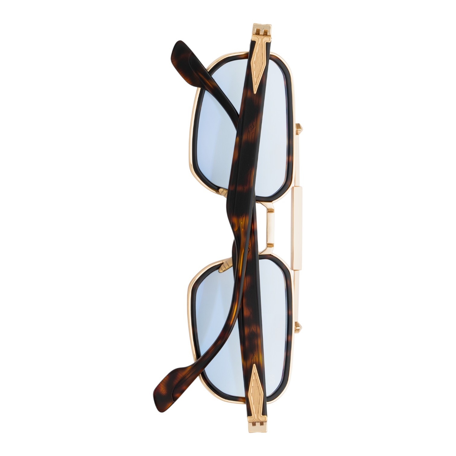 Unique Design Milano The Flash Altın Havana Unisex Güneş Gözlüğü - Görsel 4