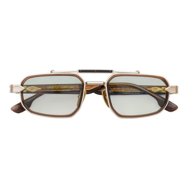 Unique Design Milano The Flash Gümüş Kahverengi Unisex Güneş Gözlüğü